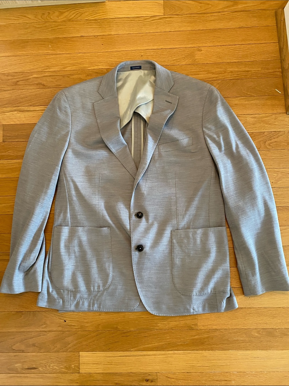 Peter Millar- Light Gray Men's Two-Button Sport Coat